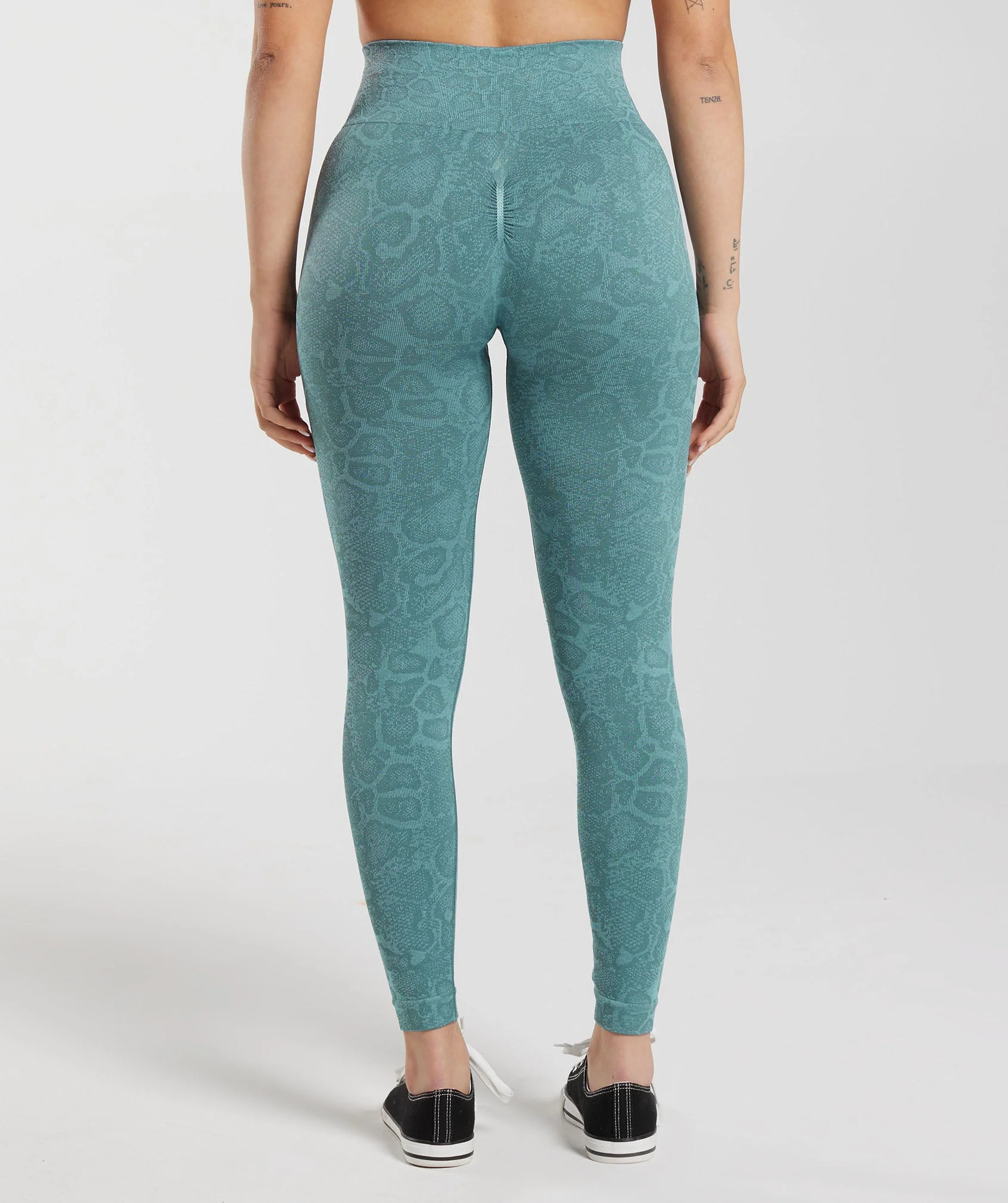 Adapt Animal Seamless Leggings Iceberg Blue/Thunder Blue