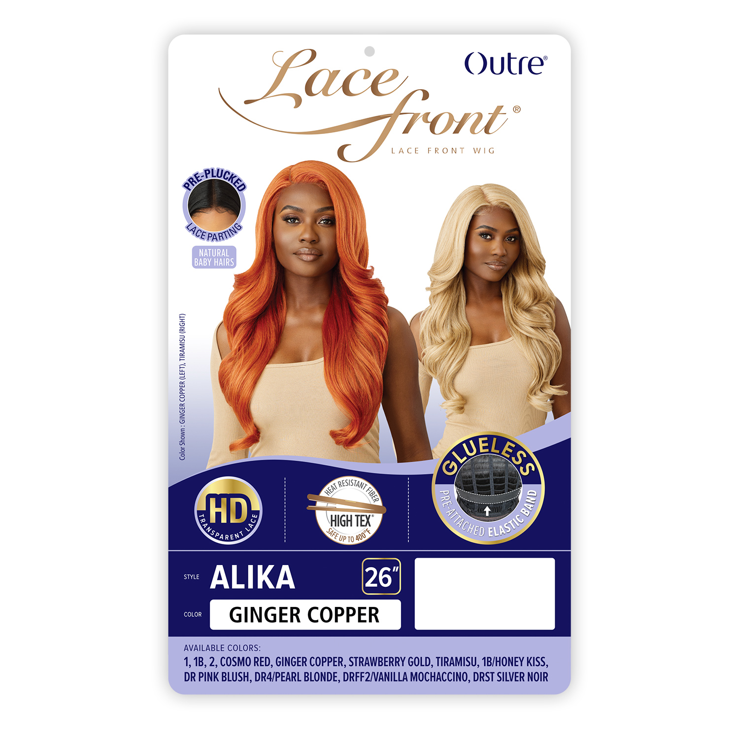Outre HD Lace Front Wig Glueless Alika