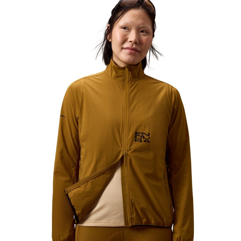 Endura Alltrack Ride Packable Jacket Women - trail bronze