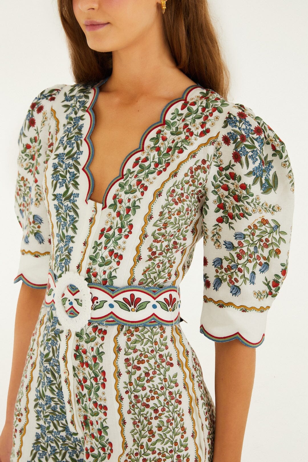 Off-White Fruit Beauty Mini Cut Out Romper
