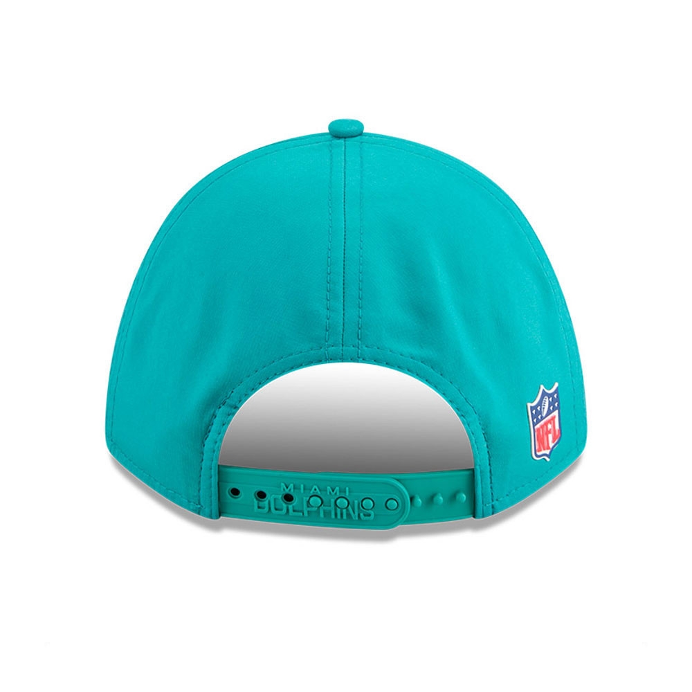 Miami Dolphins Historic 2025 NFL On-Field Sideline 9FORTY M-Crown Snapback Cap