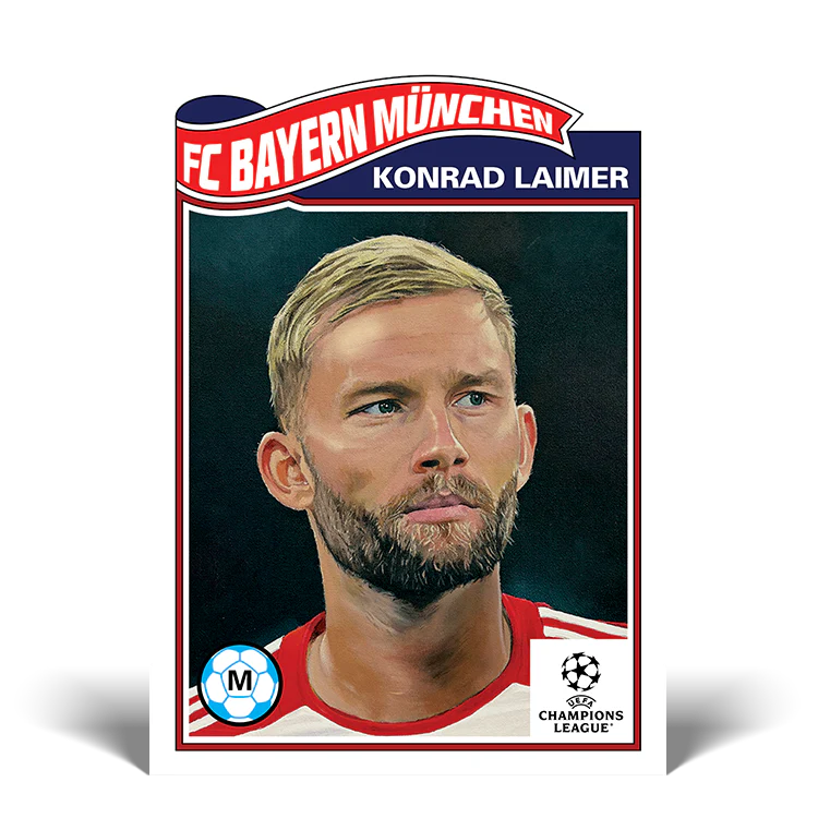 Topps UK - UCC Living Set Card #638 - Konrad Laimer