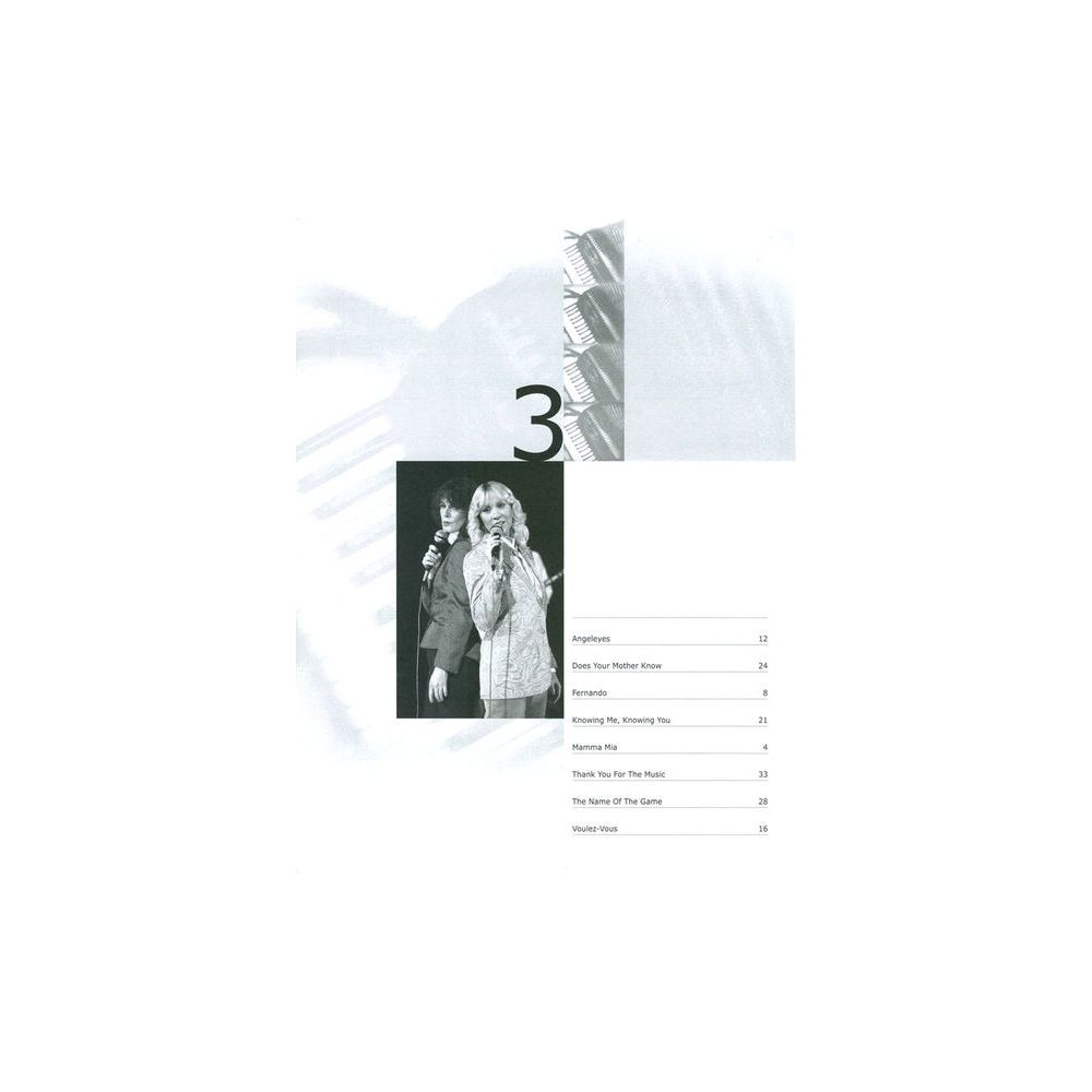 Holzschuh Verlag Akkordeon Pur Abba 3 – Thomann Ireland