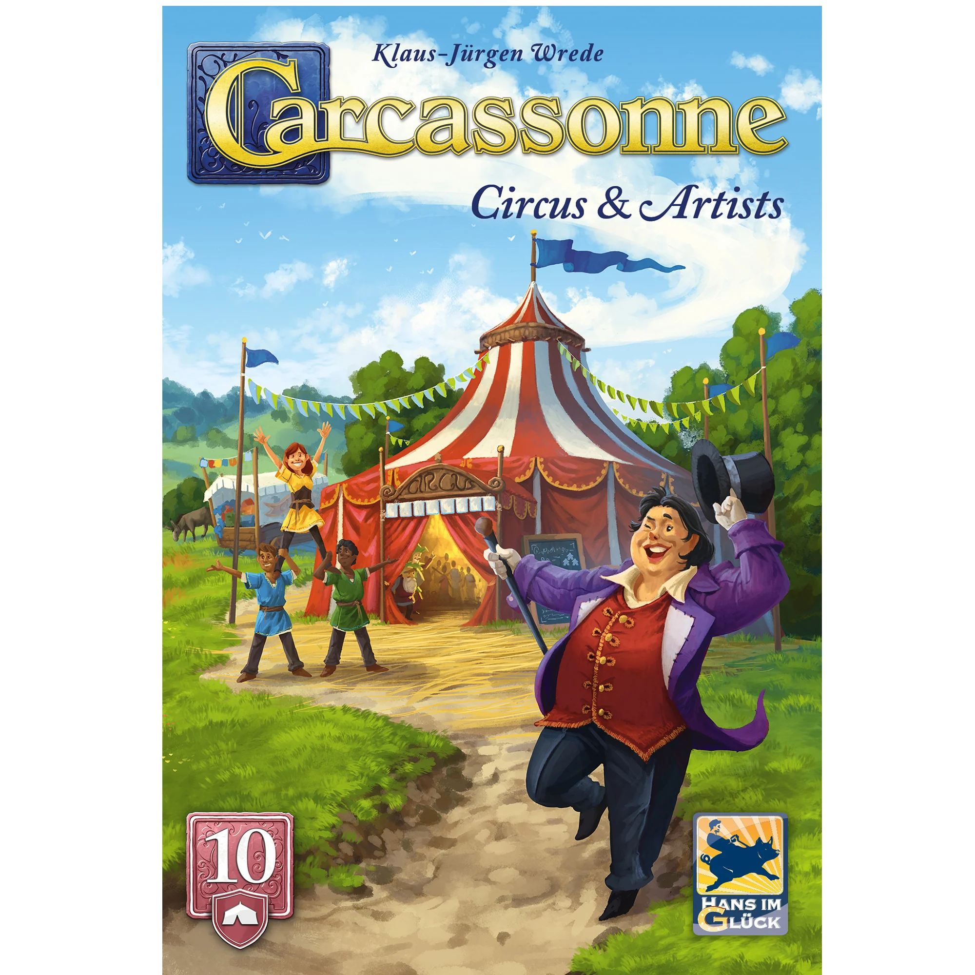 Carcassonne Exp 10: Circus & Artists