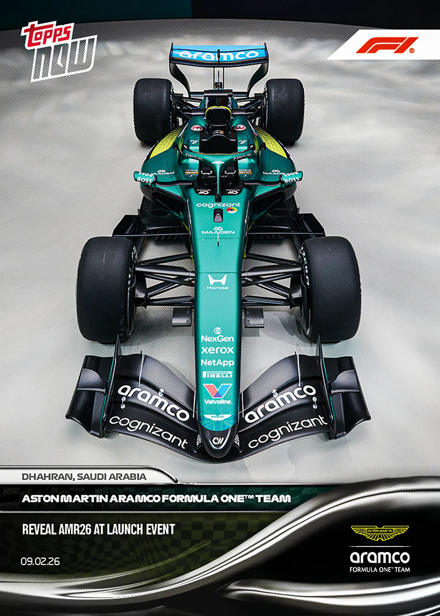 Aston Martin Aramco Formula One™ Team - 2026 Formula 1® Topps NOW® - Card 10