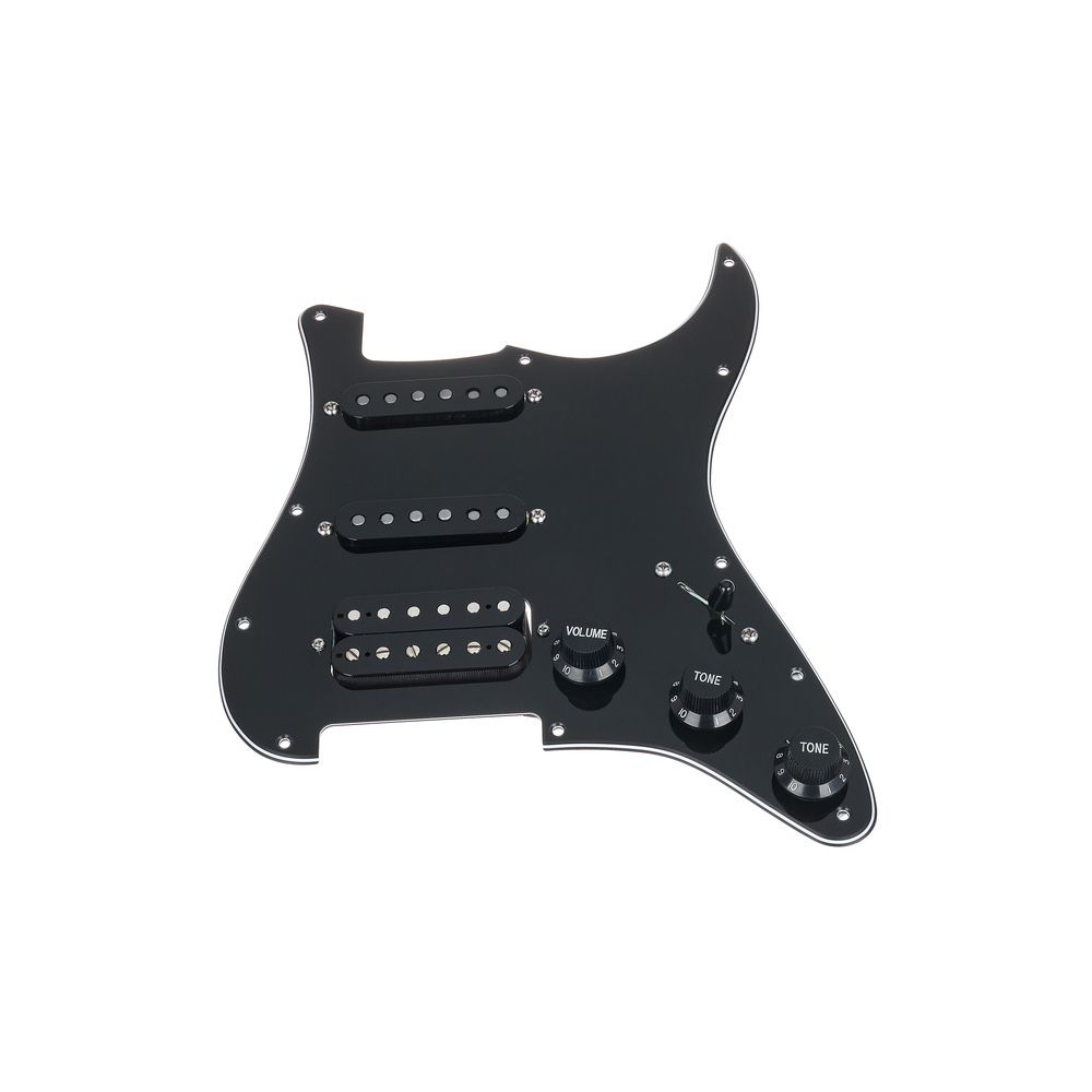 Mojotone 58 Quiet Coil HSS Pickguard BK – Thomann Ireland