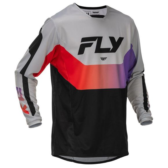 Maillot cross Fly KINETIC 2026 - Gris / GrisRef : FL1837