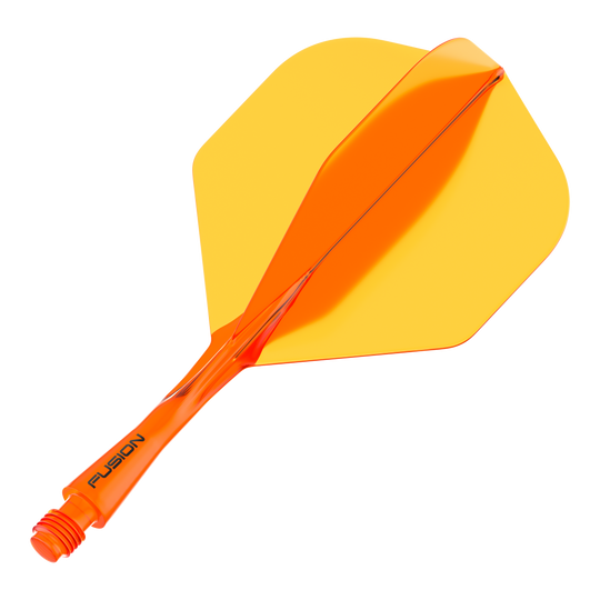 Winmau Fusion Flight Shaft System Standard Orange
