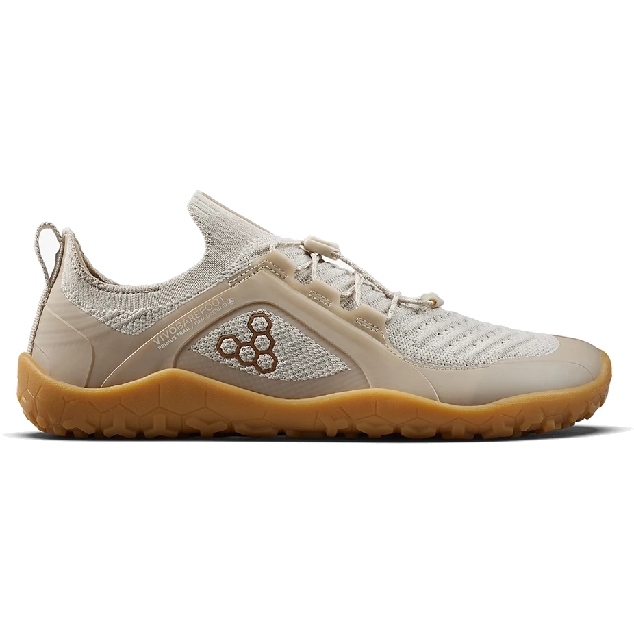 Vivobarefoot Primus Trail Knit Firm Ground Barefoot Shoes Men - Peyote