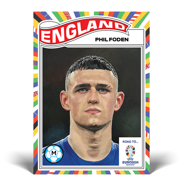 Road to UEFA EURO 2024 Living Set Card 19 - Phil Foden