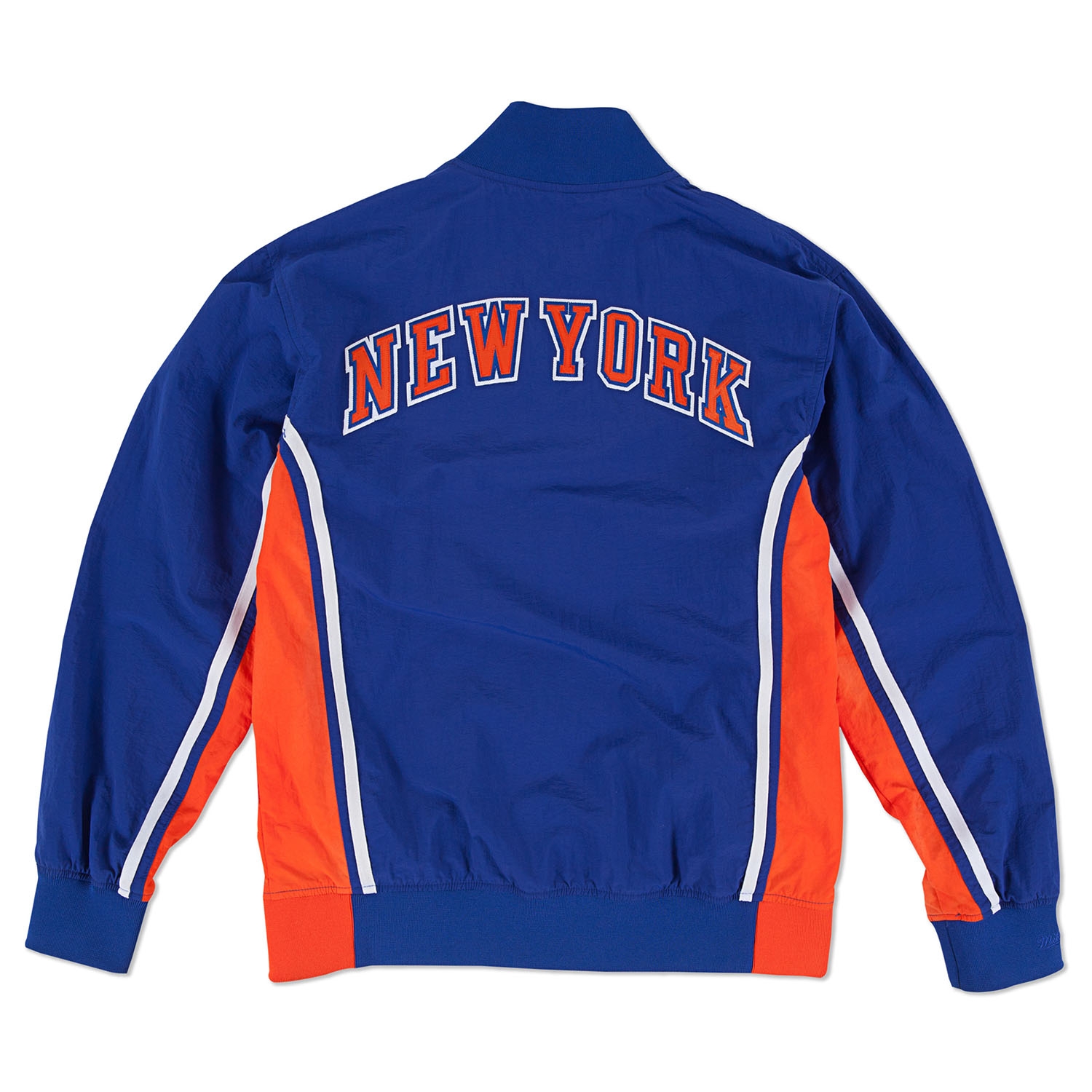 New York Knicks 1992-93 Authentic Warm Up NBA Jacket Blue