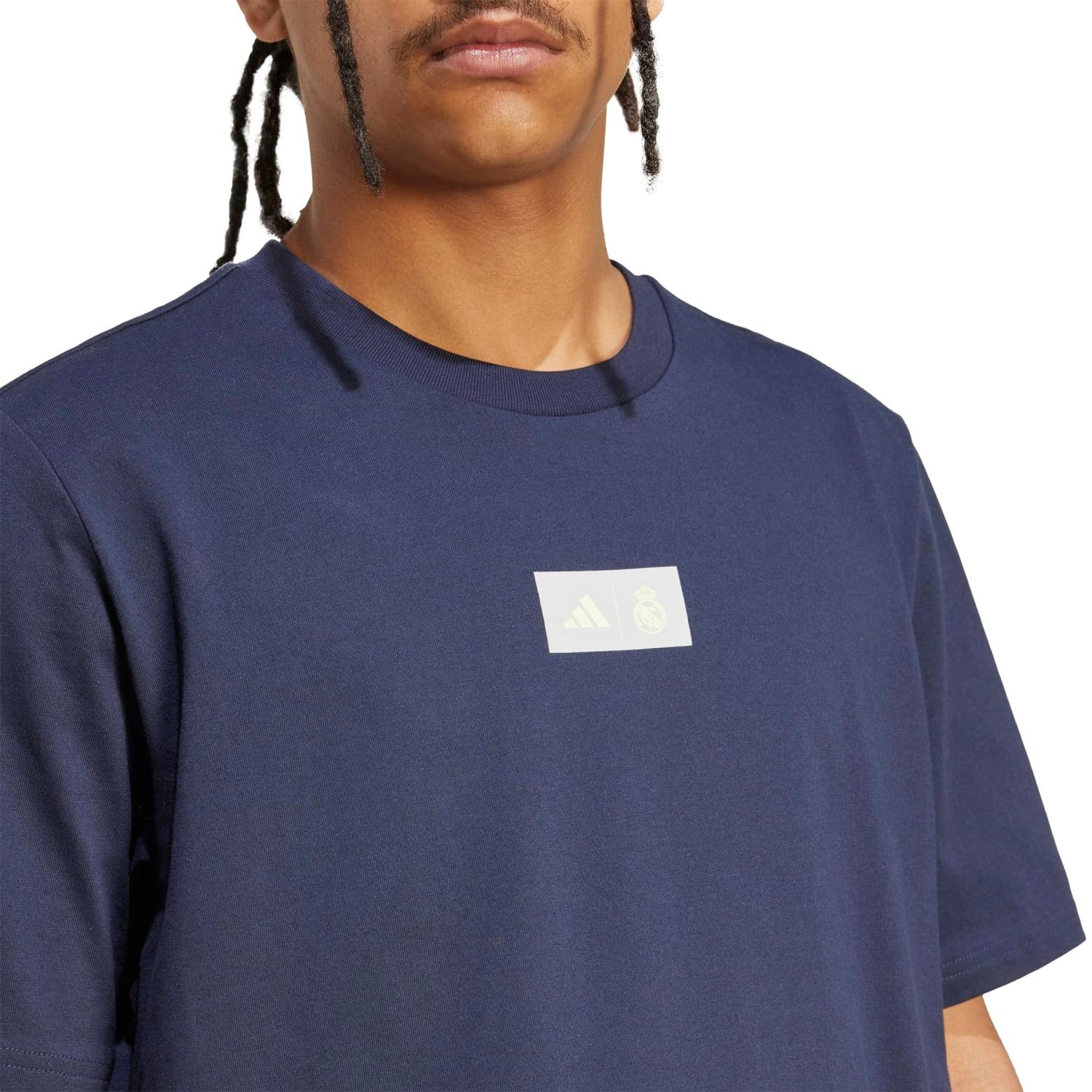 Mens adidas SZN Graphic T-Shirt 25/26 Navy