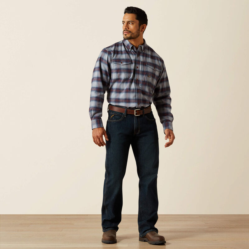 Rebar Flannel DuraStretch Work Shirt