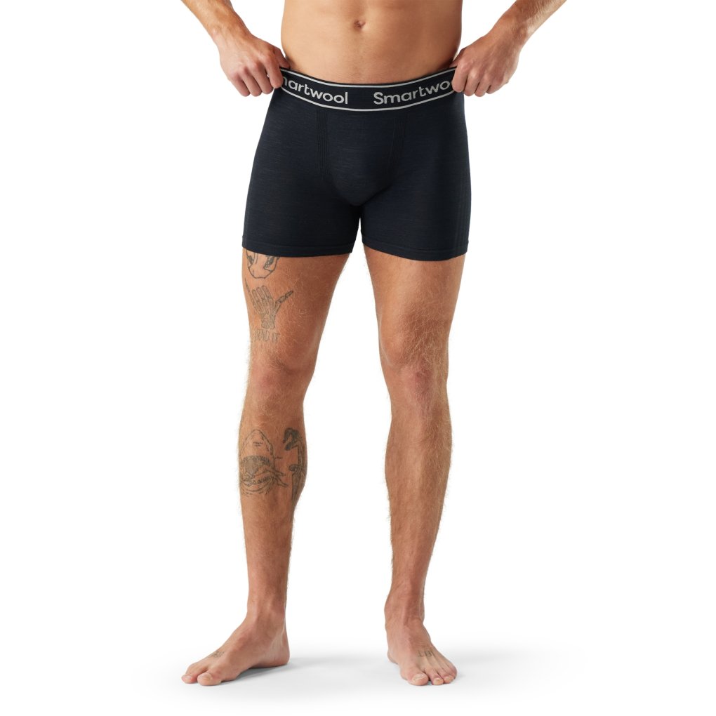 SmartWool Intraknit Boxer Brief Boxed Men - 001 black