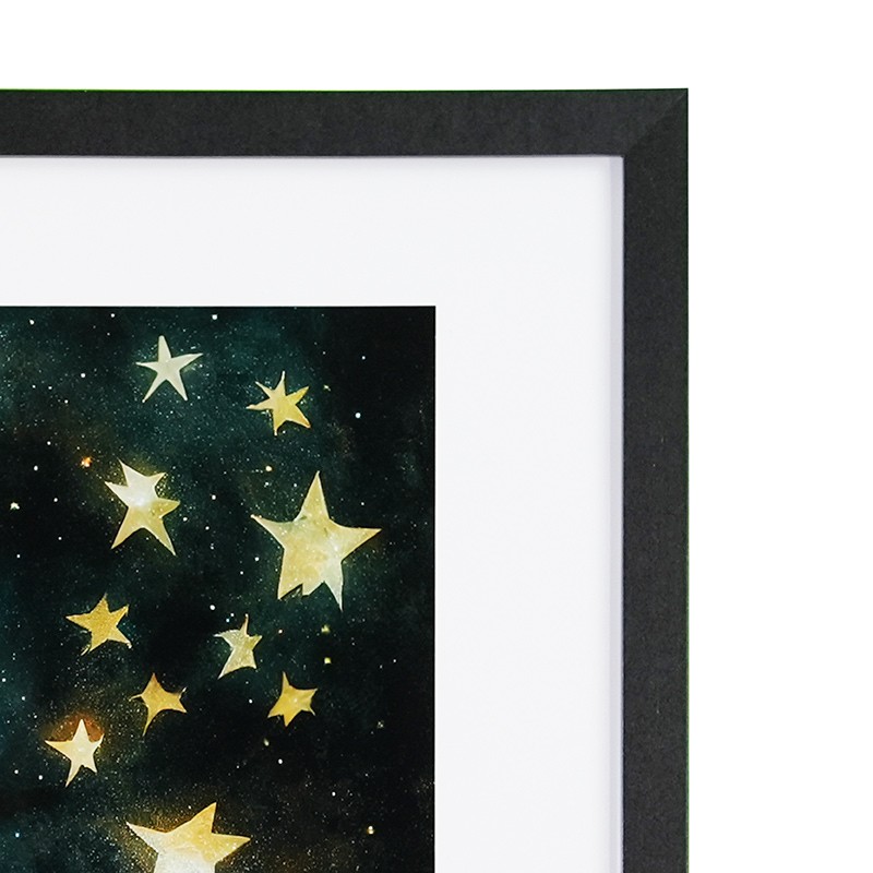 Framed print Child and stars by Treechild