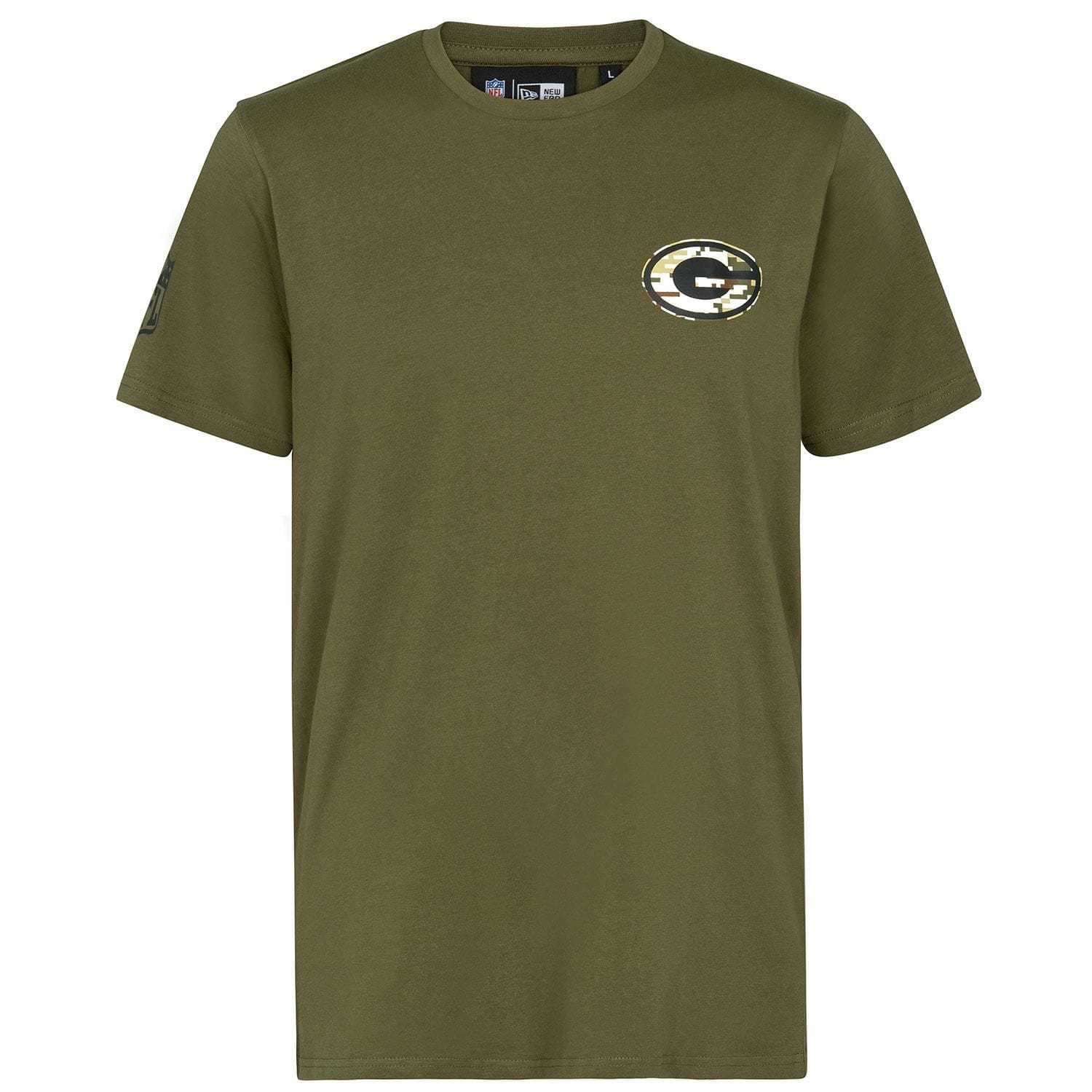 Green Bay Packers Digital Camo New Era NFL T-Shirt