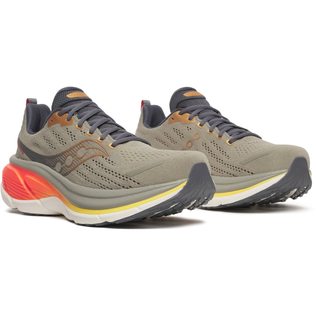 Saucony Hurricane 25 Running Shoes Men - laurel/fire