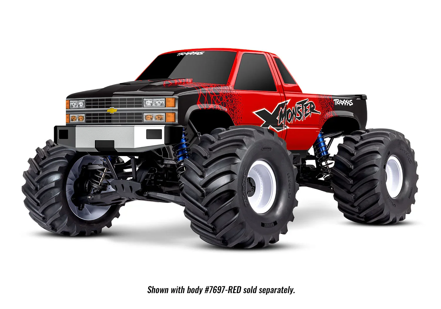 Chevrolet® C/K Red (Body Only) Traxxas 7697-RED