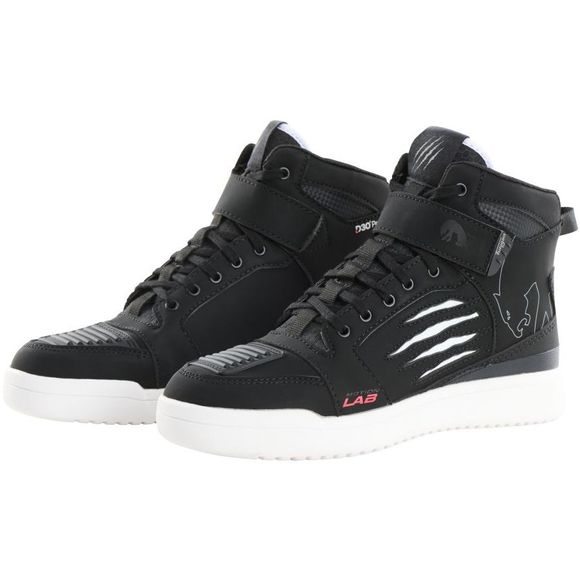 Furygan Tarmac D3O® Waterproof Motorcycle Sneakers - Black / WhiteRef: FU1463