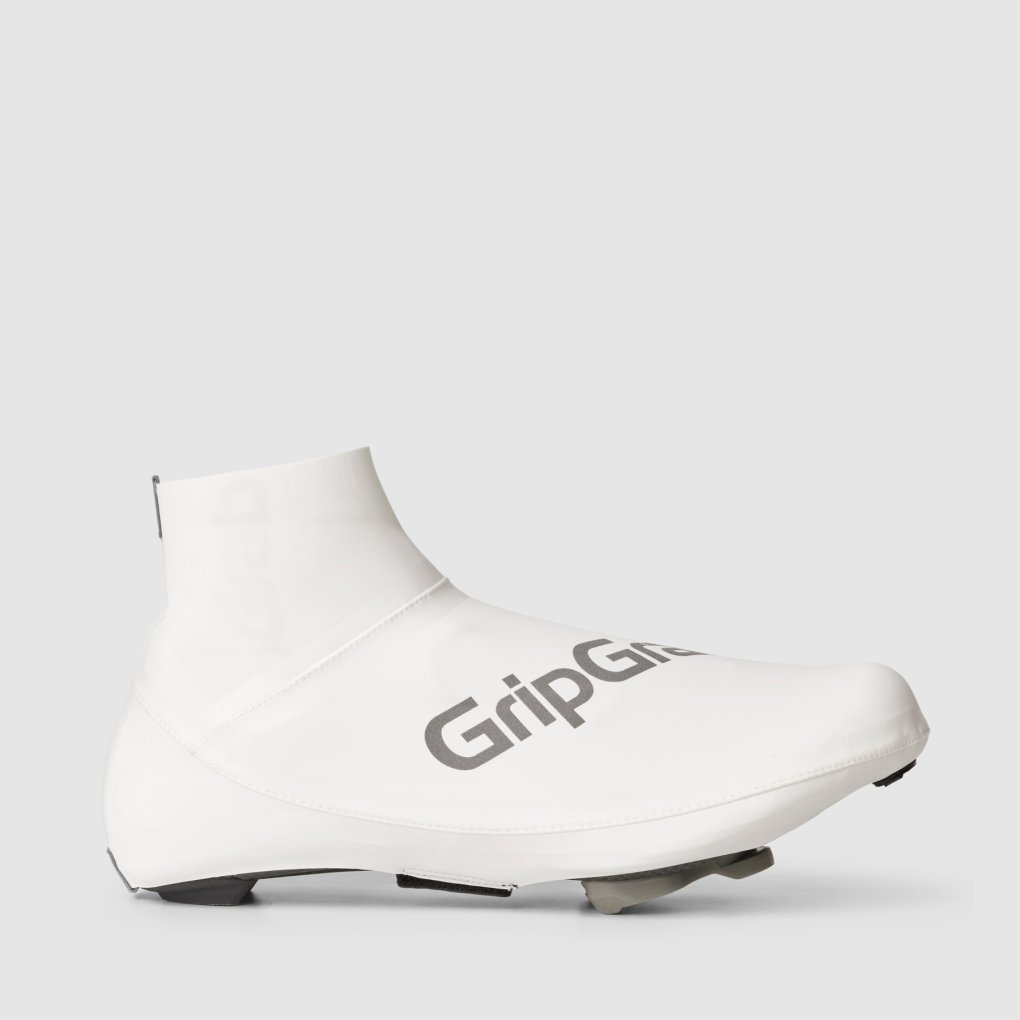 GripGrab FastStream Aero Shoe Covers - White