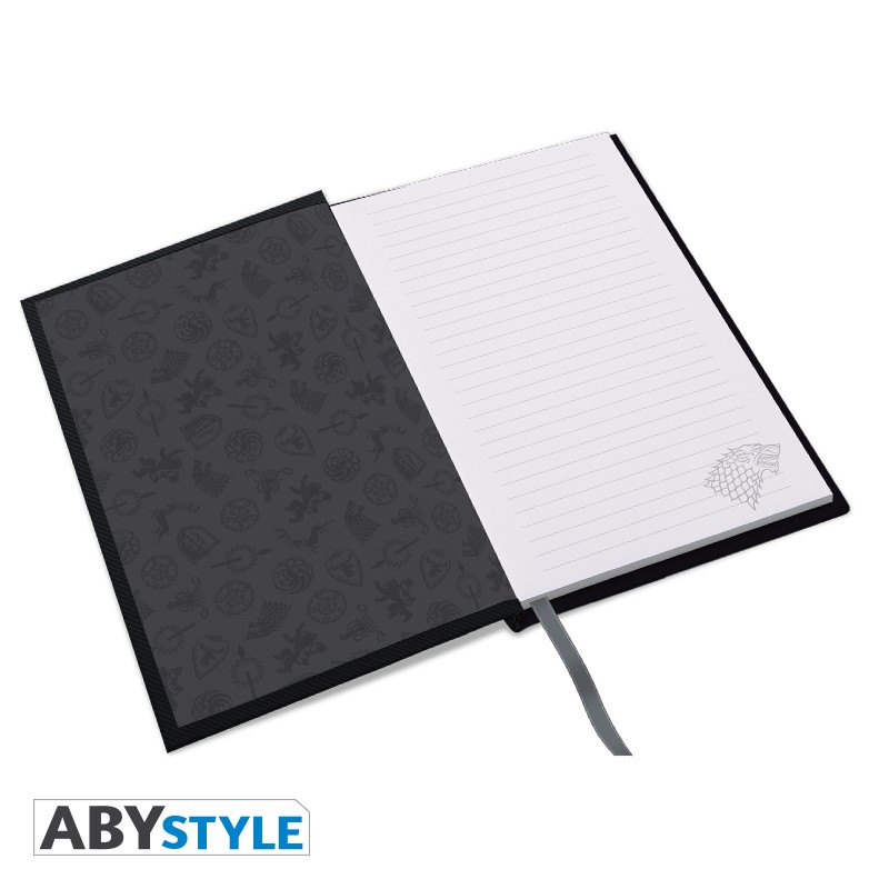 GAME OF THRONES Notebook Stark A5