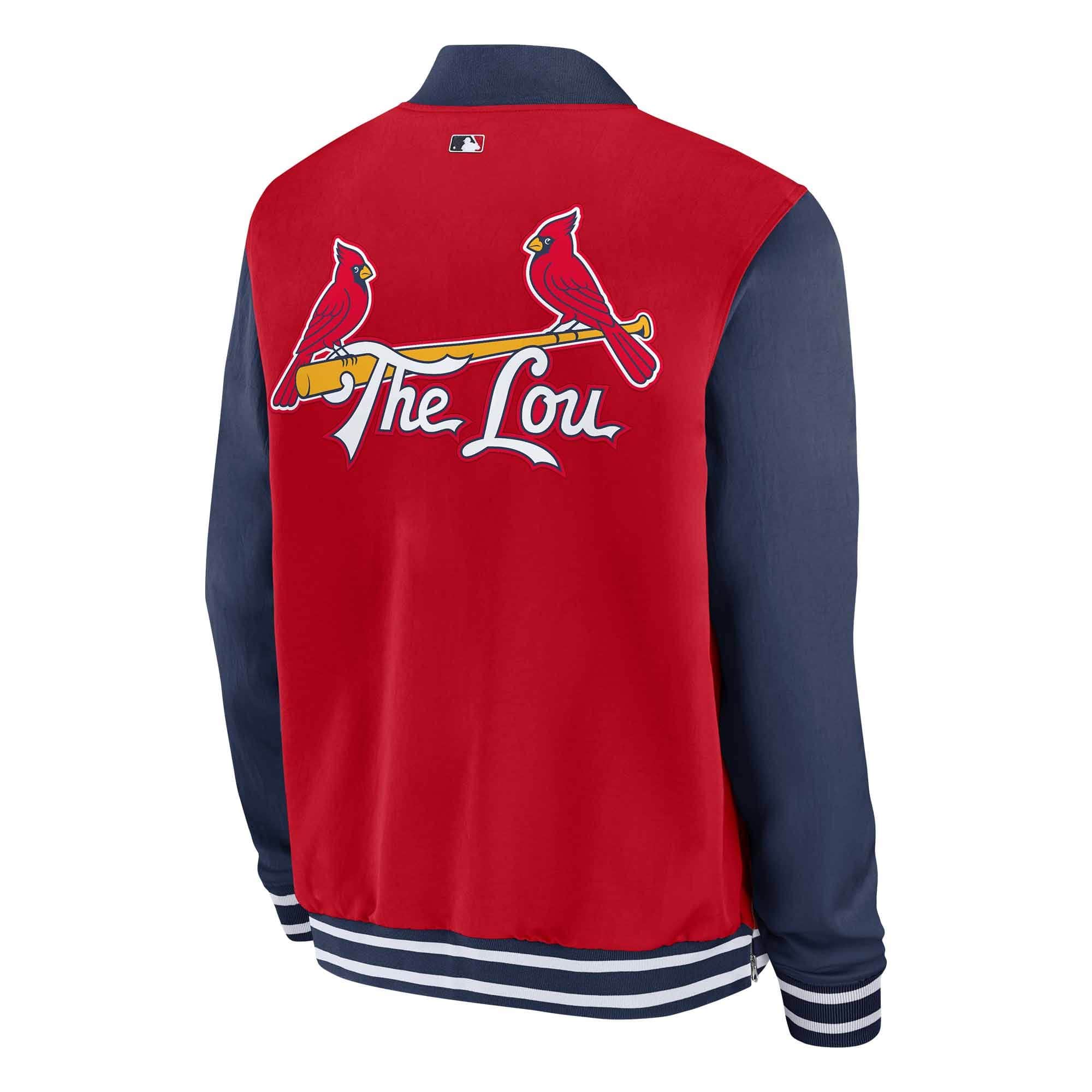 St. Louis Cardinals 2024 City Connect MLB Authentic Nike Bomber Jacket