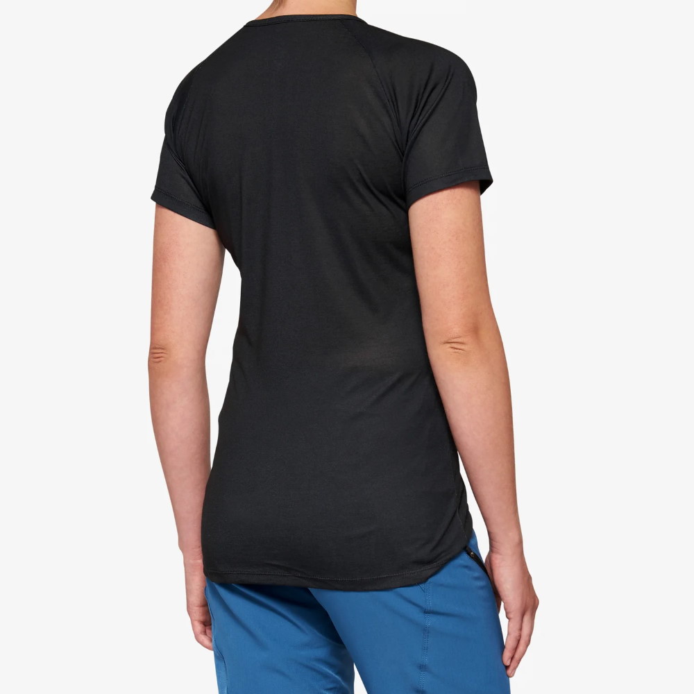 100% Airmatic Short Sleeve Jersey Women - black
