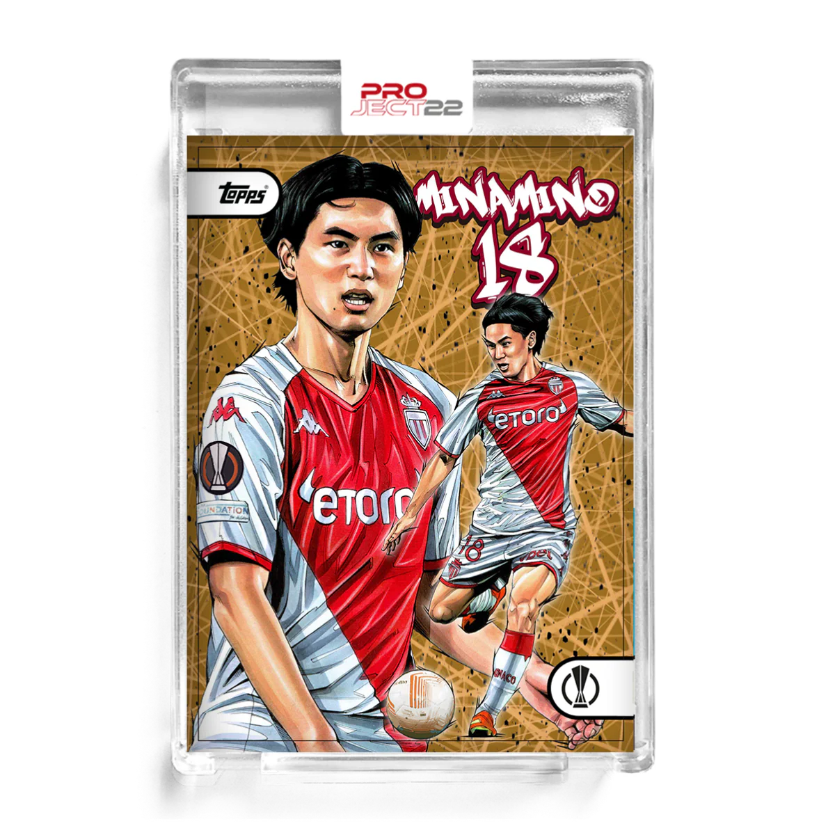 Project22 - Takumi Minamino by Dai Tamura - Topps UK