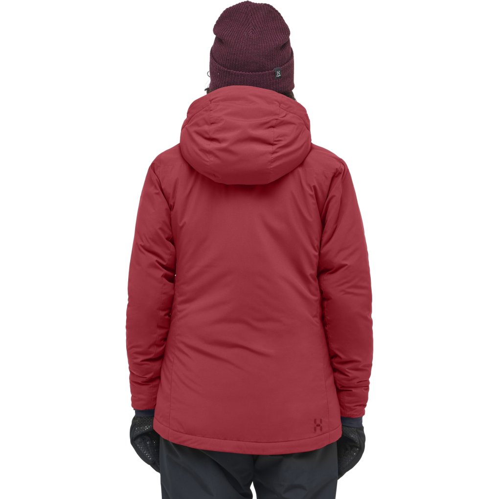 Haglöfs Mimic Alert Hood Jacket Women - carmine red 5RC