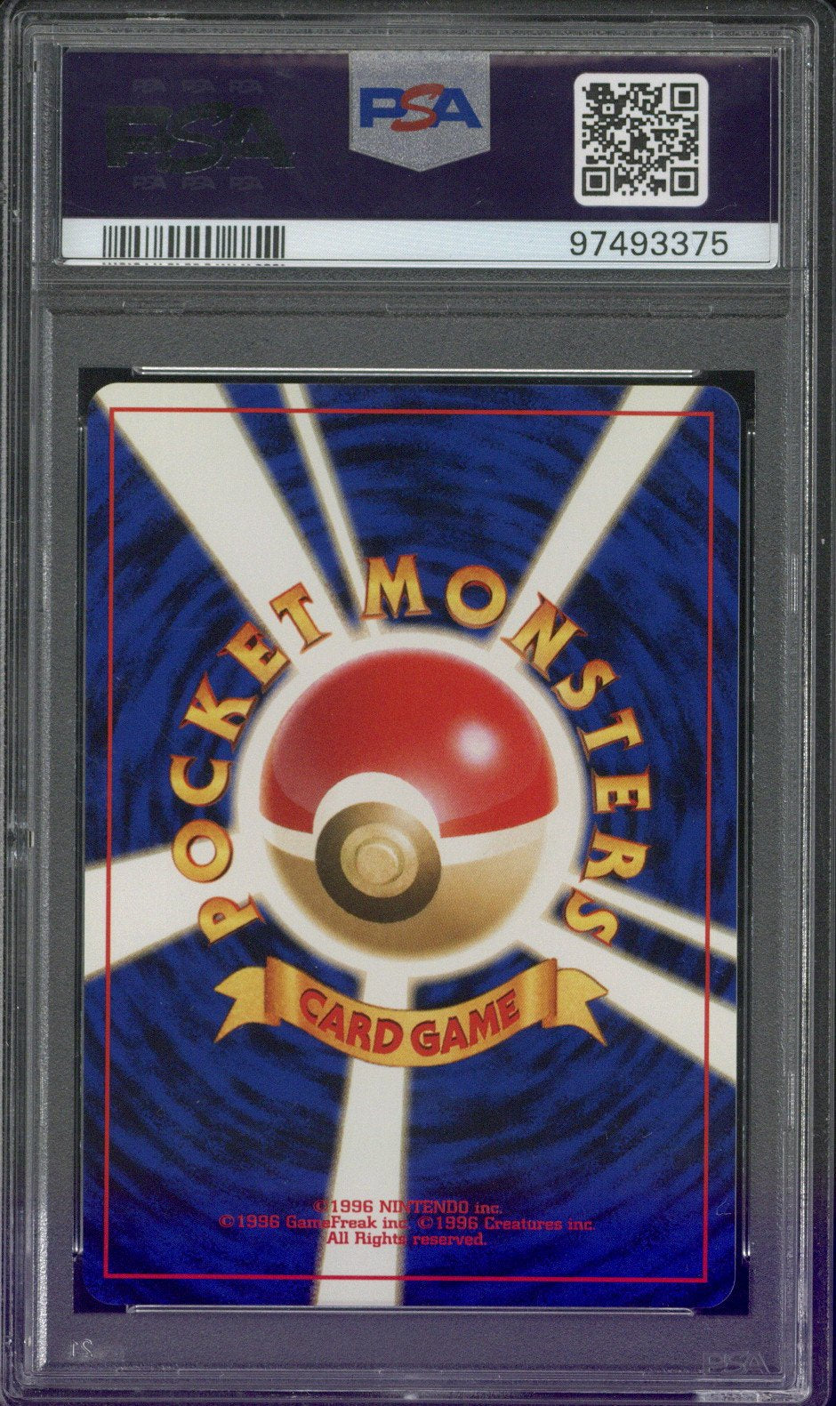 2000 Pokemon Japanese Neo 2 Charizard Reverse Foil #Promo PSA 9