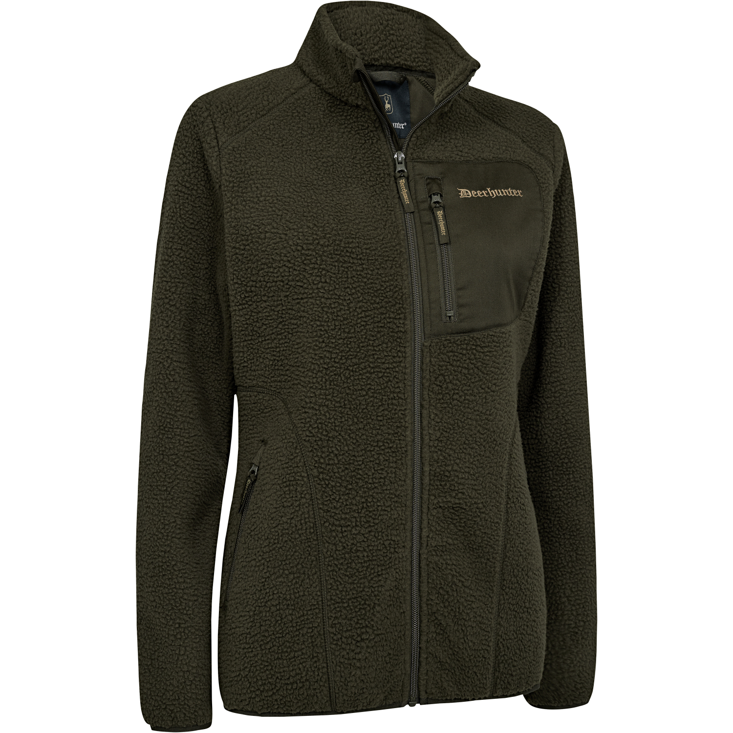 Lady Atlas Fleece Jacket For Women (Forest Green)