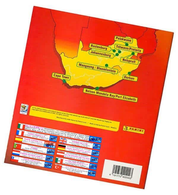 Panini World Cup 2010 Album - German Version With Klose-Page