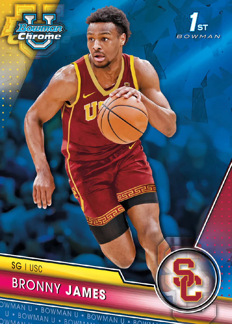 2023-24 Bowman University Chrome Basketball Sapphire Edition
