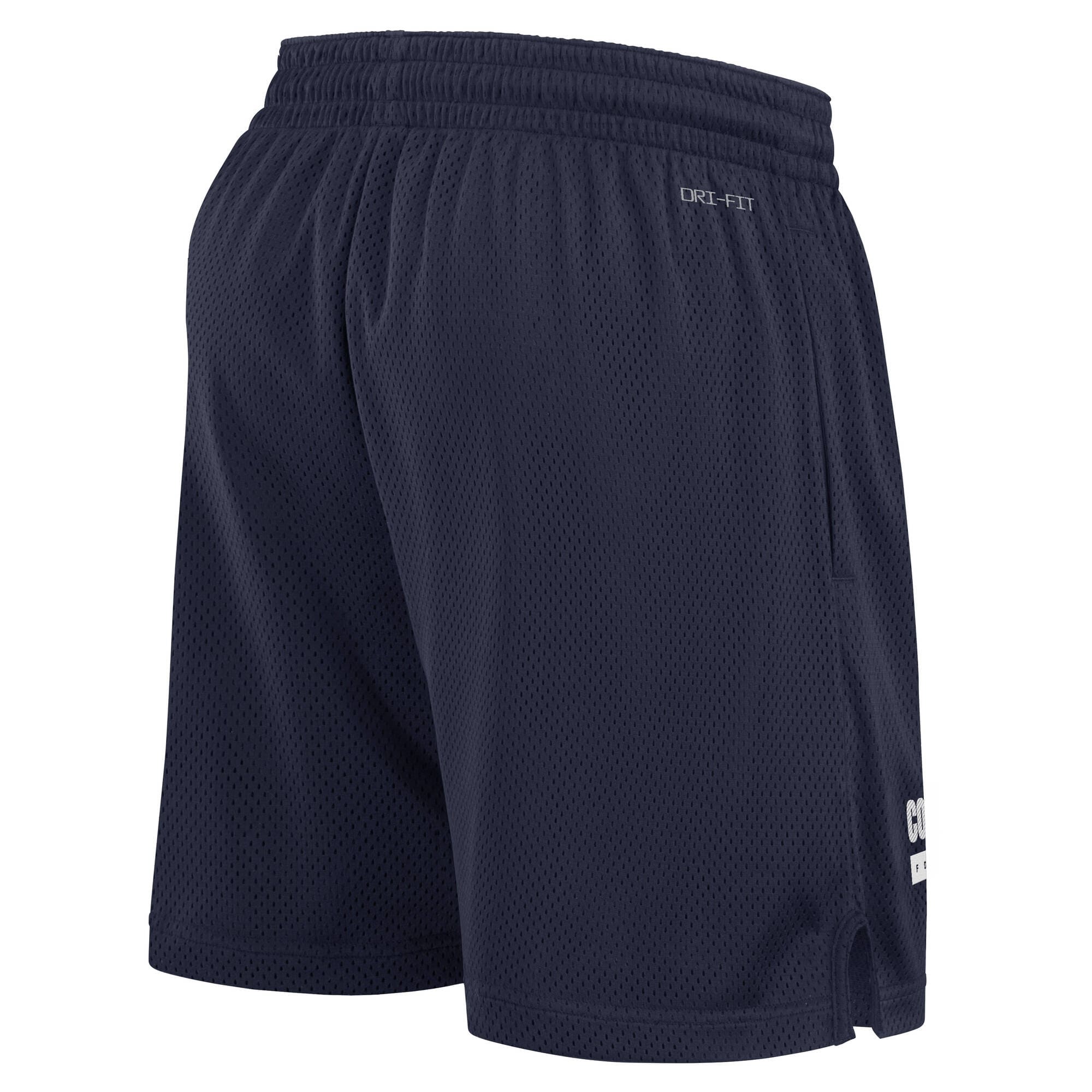 Dallas Cowboys 2024 NFL Sideline Mesh Nike Dri-FIT Shorts Navy