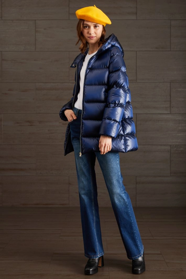 Brushed wool basque beret - YELLOW