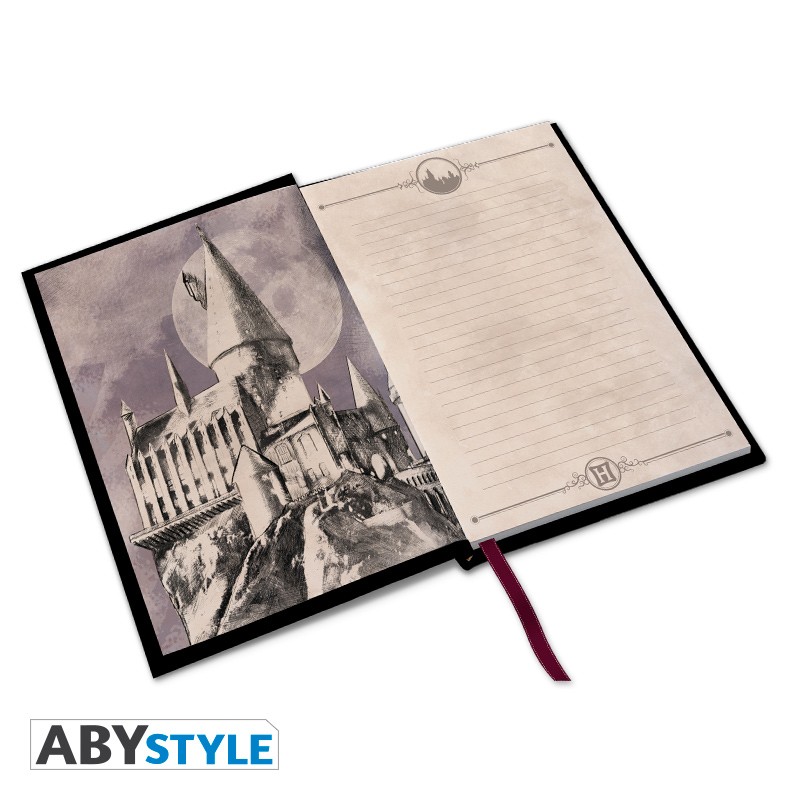 HARRY POTTER Premium A5 Notebook Hogwarts