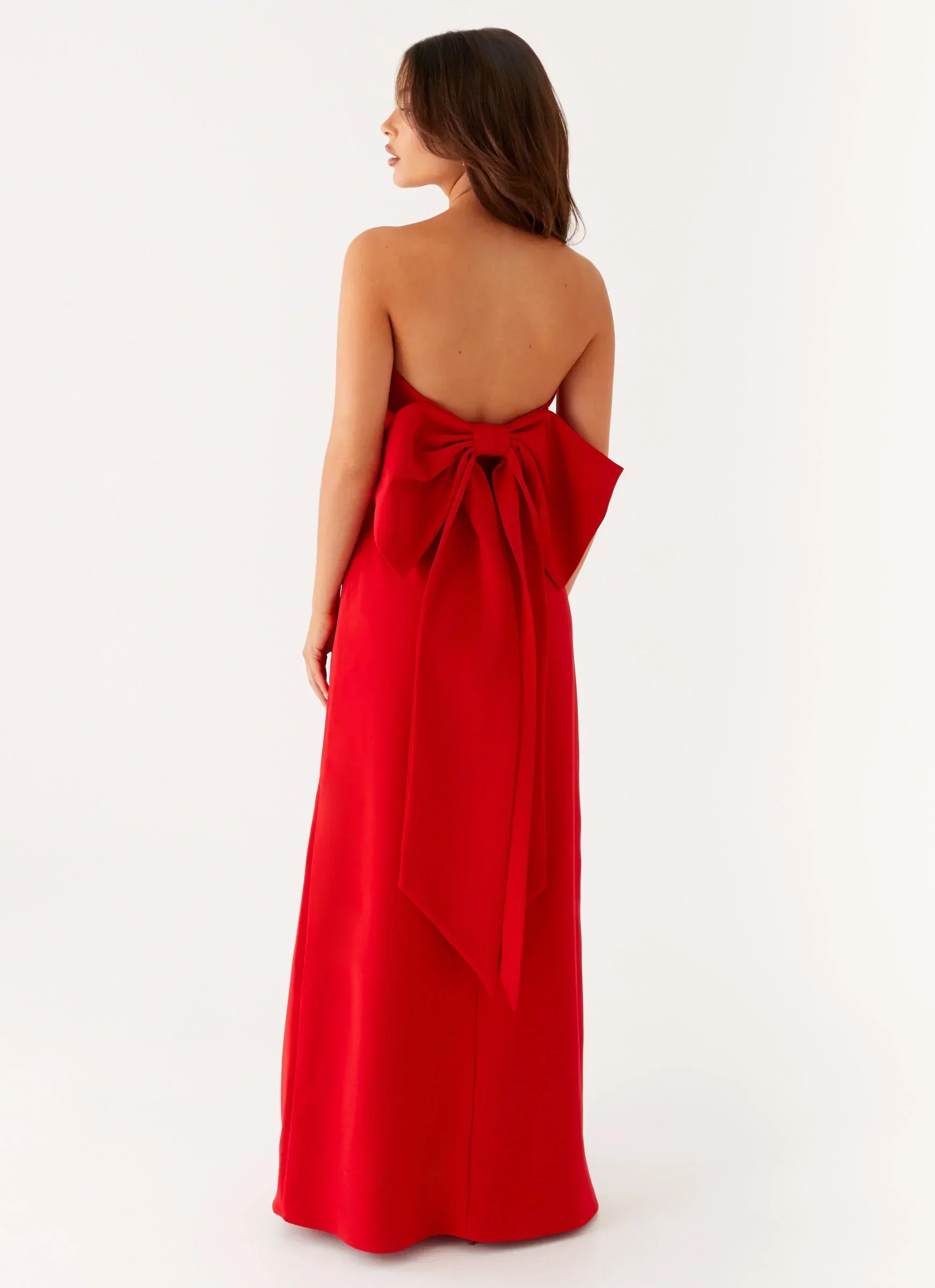 Meredith Maxi Dress - Red