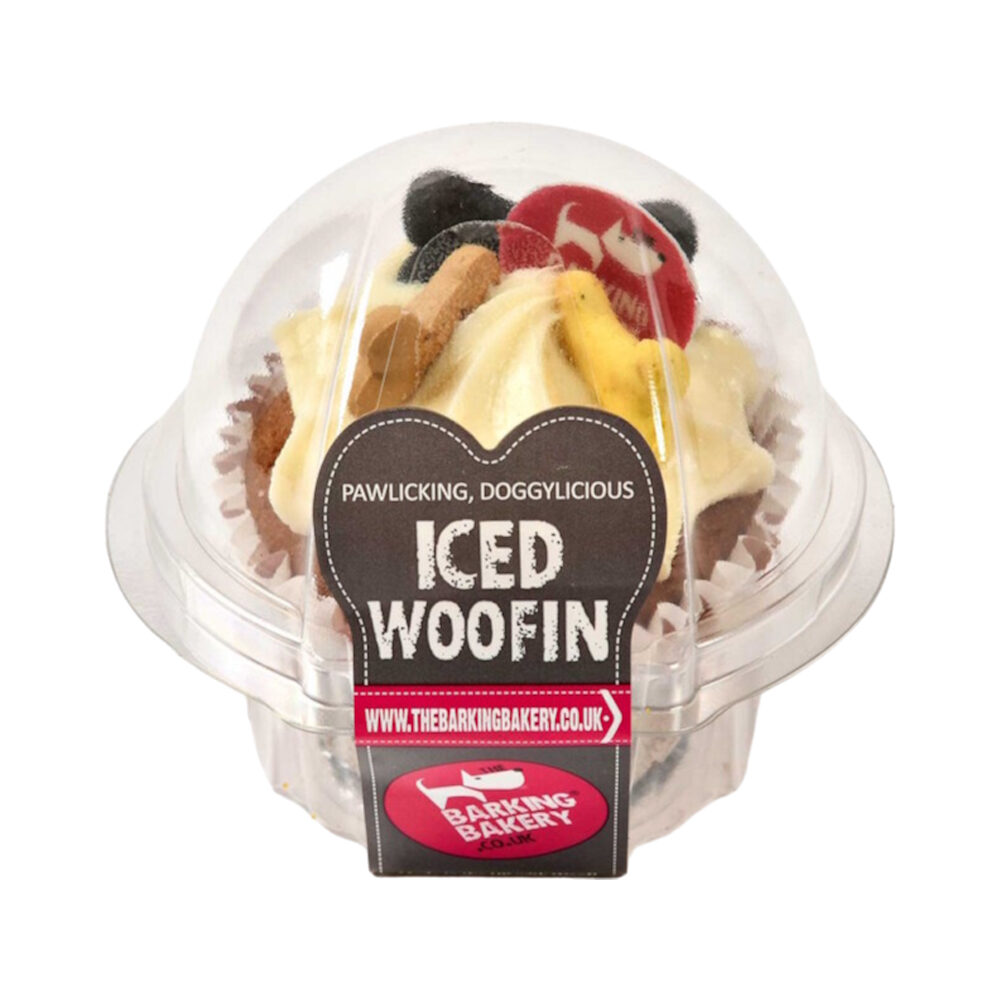 Barking Bakery Iced Vanilla Woofin - 1 piece