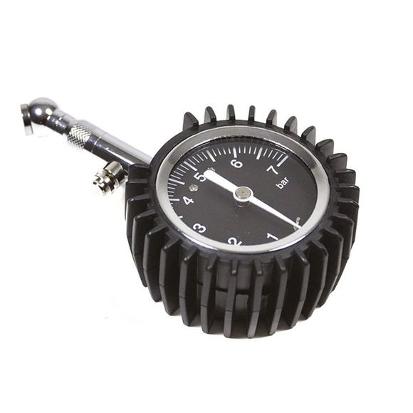 Chaft TIRE PRESSURE Gauge 7 bars Universal - BlackRef : CF0067 / IN805
