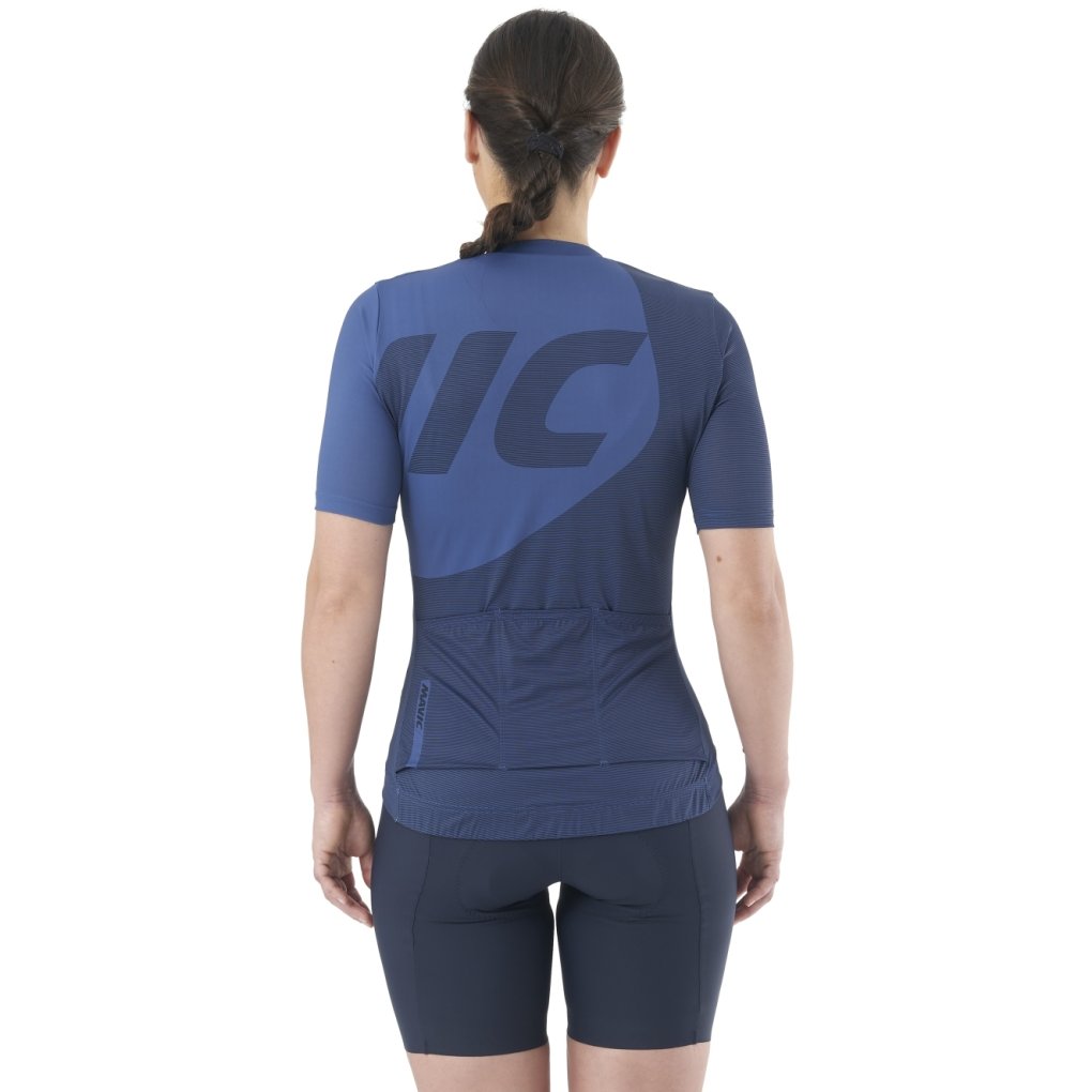 Mavic Icon Graphic Jersey Women - deep blue