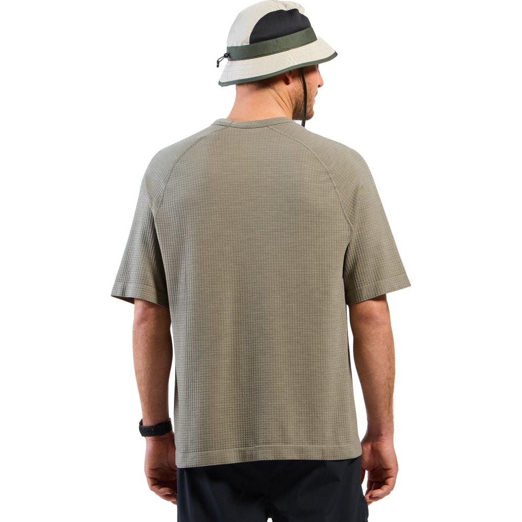 Odlo Cubic Merino T-Shirt Men - vetiver