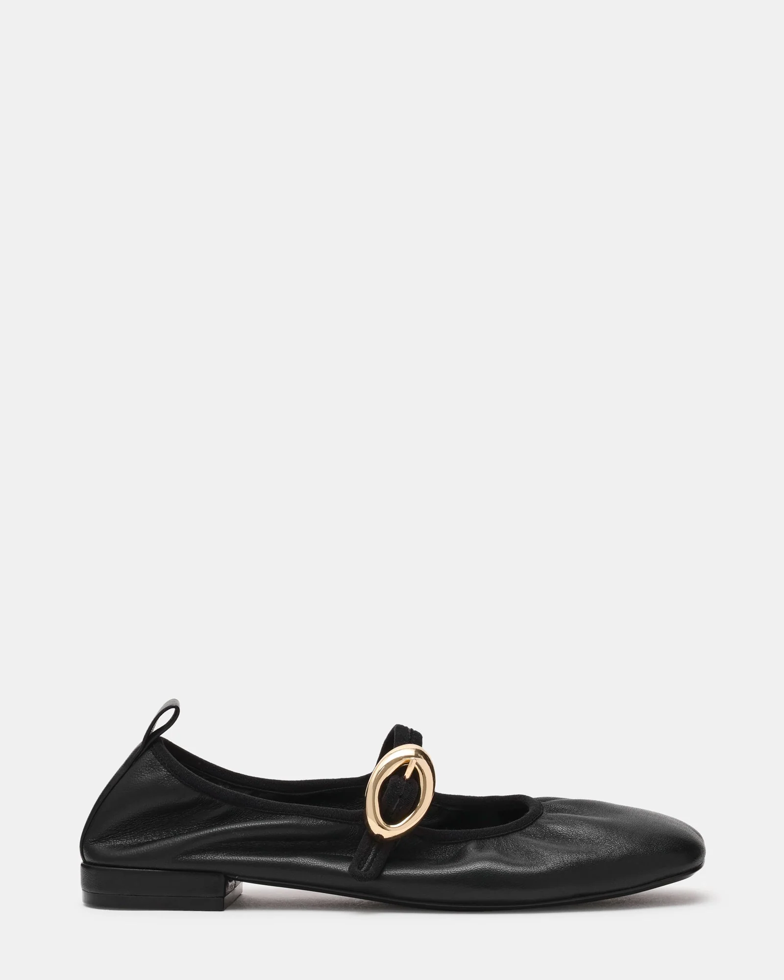 Daffia Black Leather