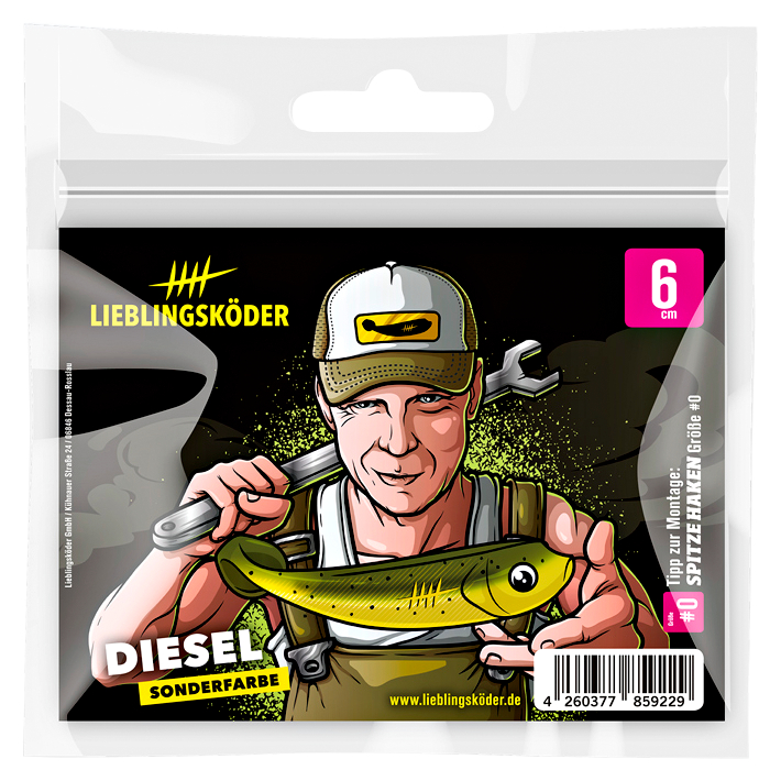 Lieblingsköder Bait perch (6 cm, Diesel)
