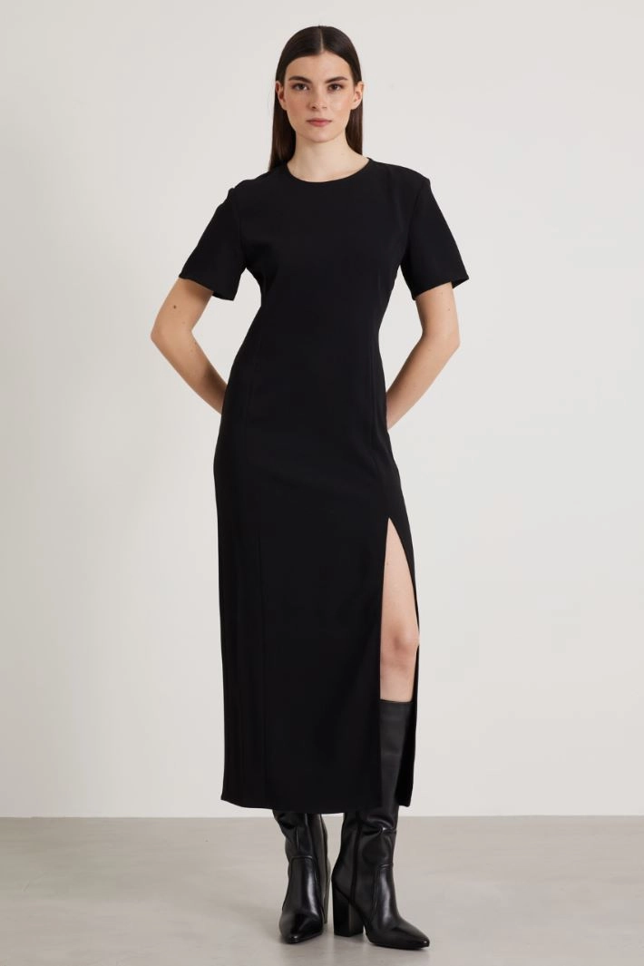 Long dress - BLACK