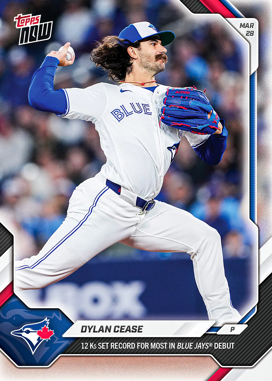 Dylan Cease - 2026 MLB Topps NOW® - Card 22