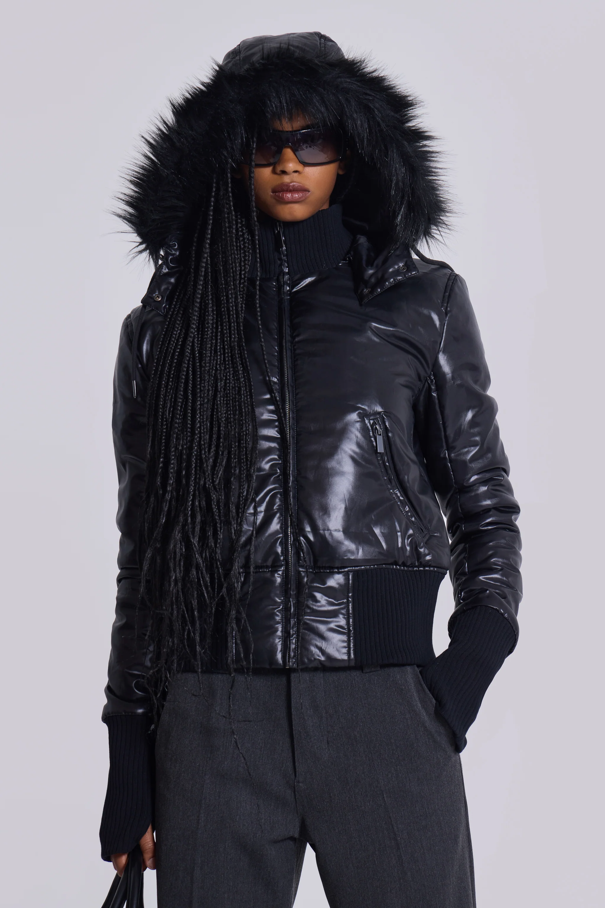 Black Mercury Puffer Jacket