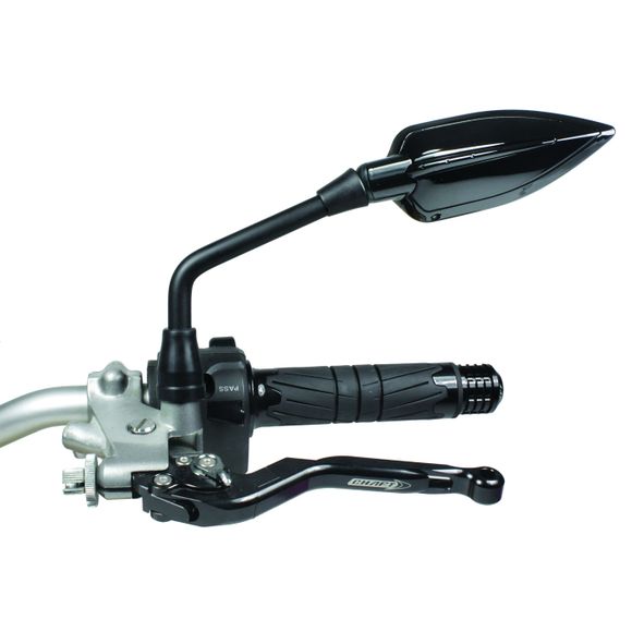 Chaft Factory Reversible Rear View Mirror (each) Universal - Black / BlackRef: CH0402