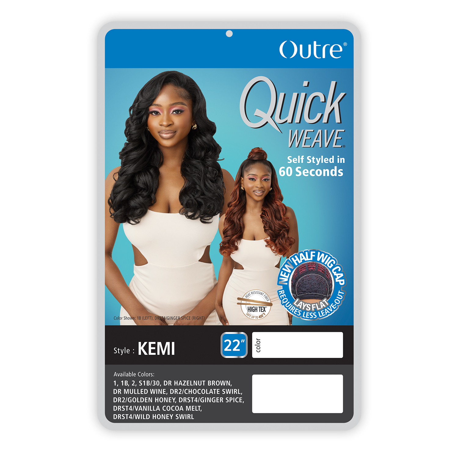 Outre Half Wig Quick Weave Kemi