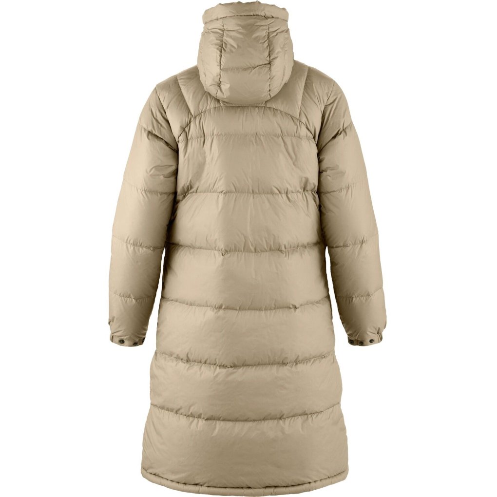 Fjällräven Expedition Long Down Parka Women - fossil