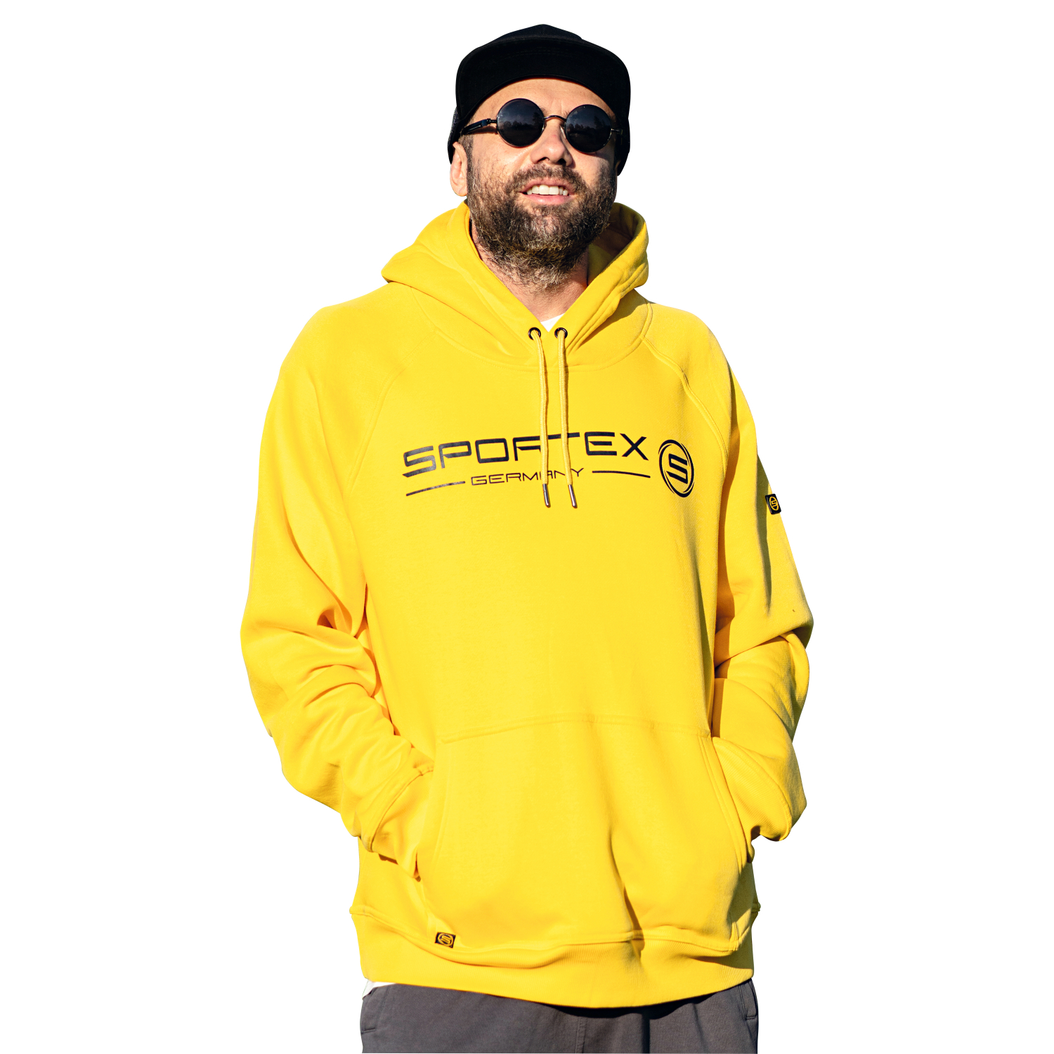 Sportex Hoodie Men (Yellow)